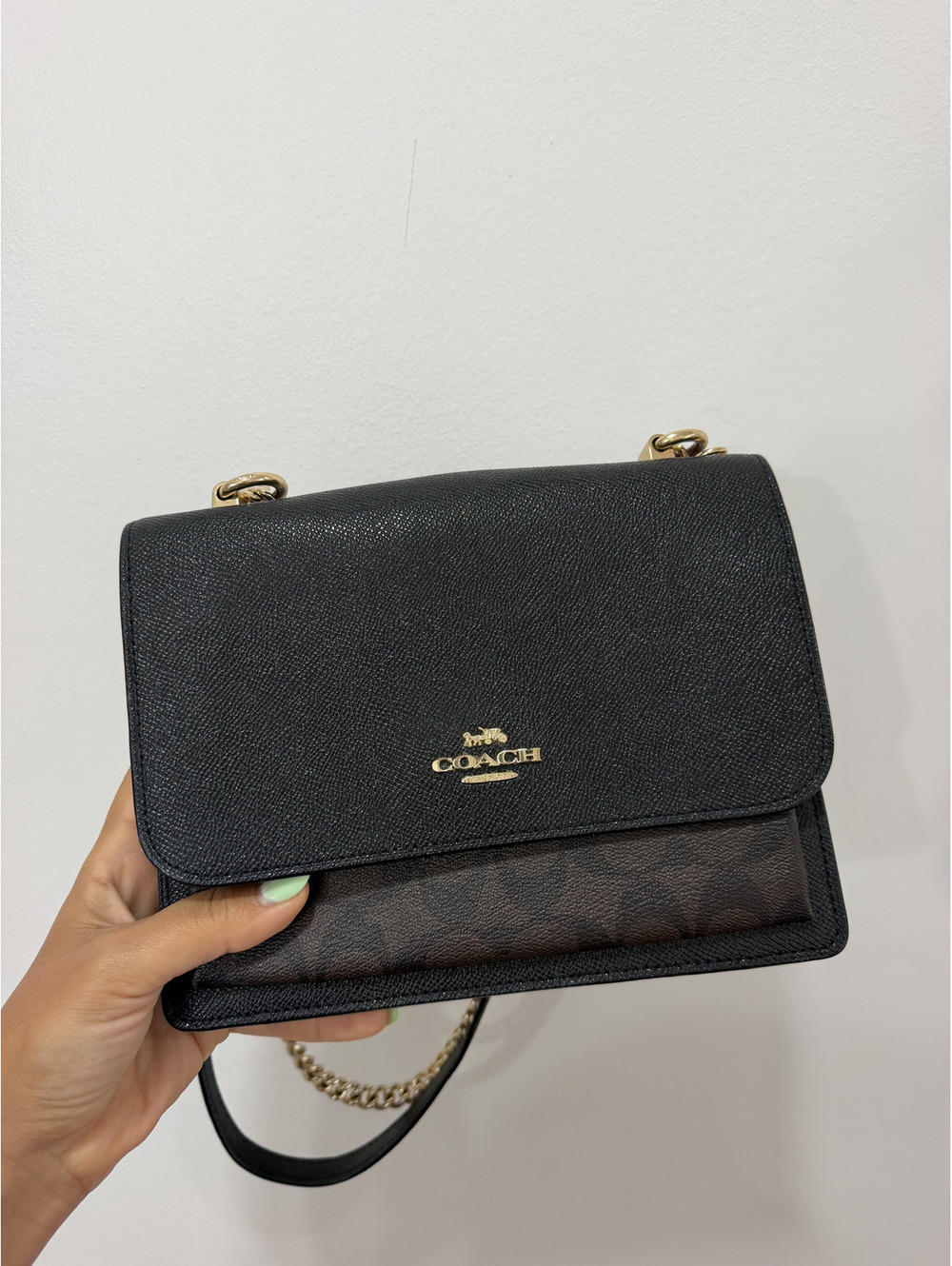 Coach Klare Xbody/Crossbody in Signature Canvas, Brown Black